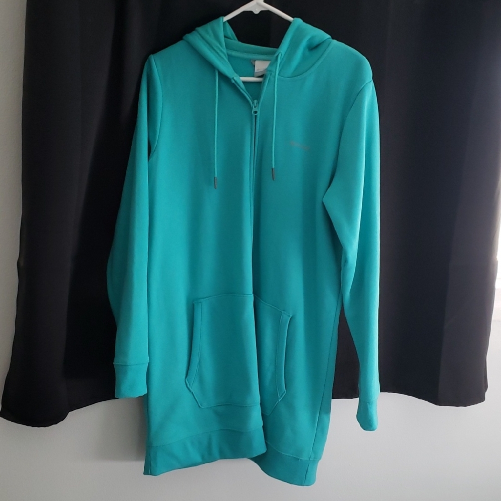 Columbia Women's Teal Long Hoodie